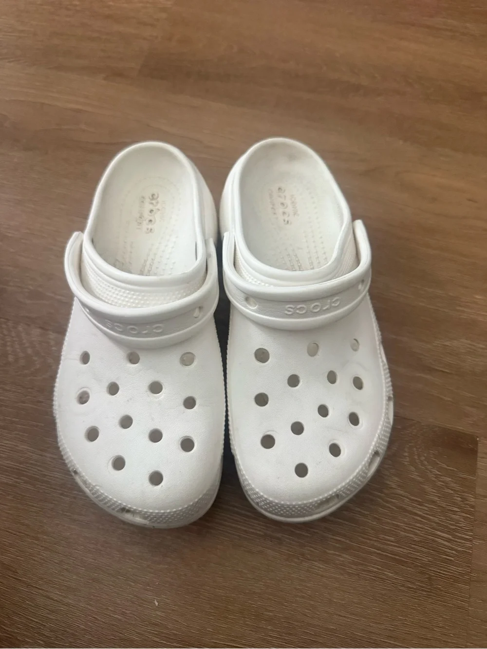 CROCS Kids' Classic Clog - White